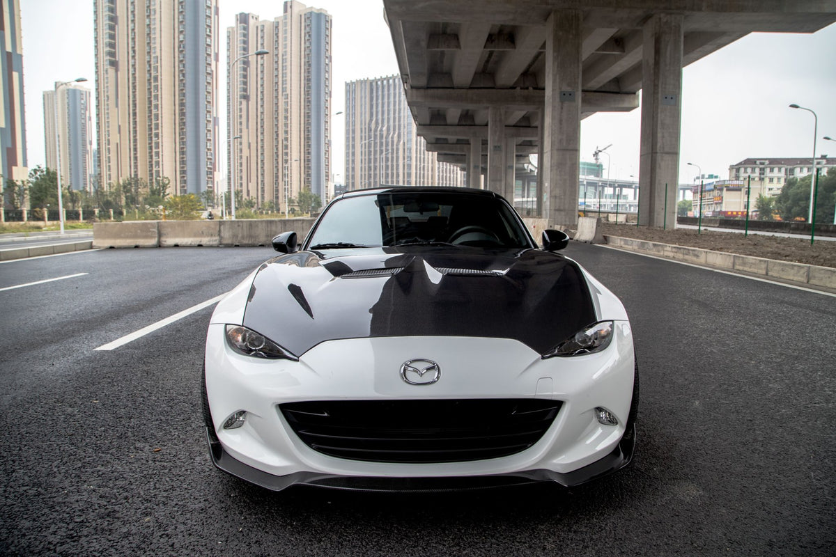 Carbon Miata Vented Hood for ND Miata SpeedCircuit