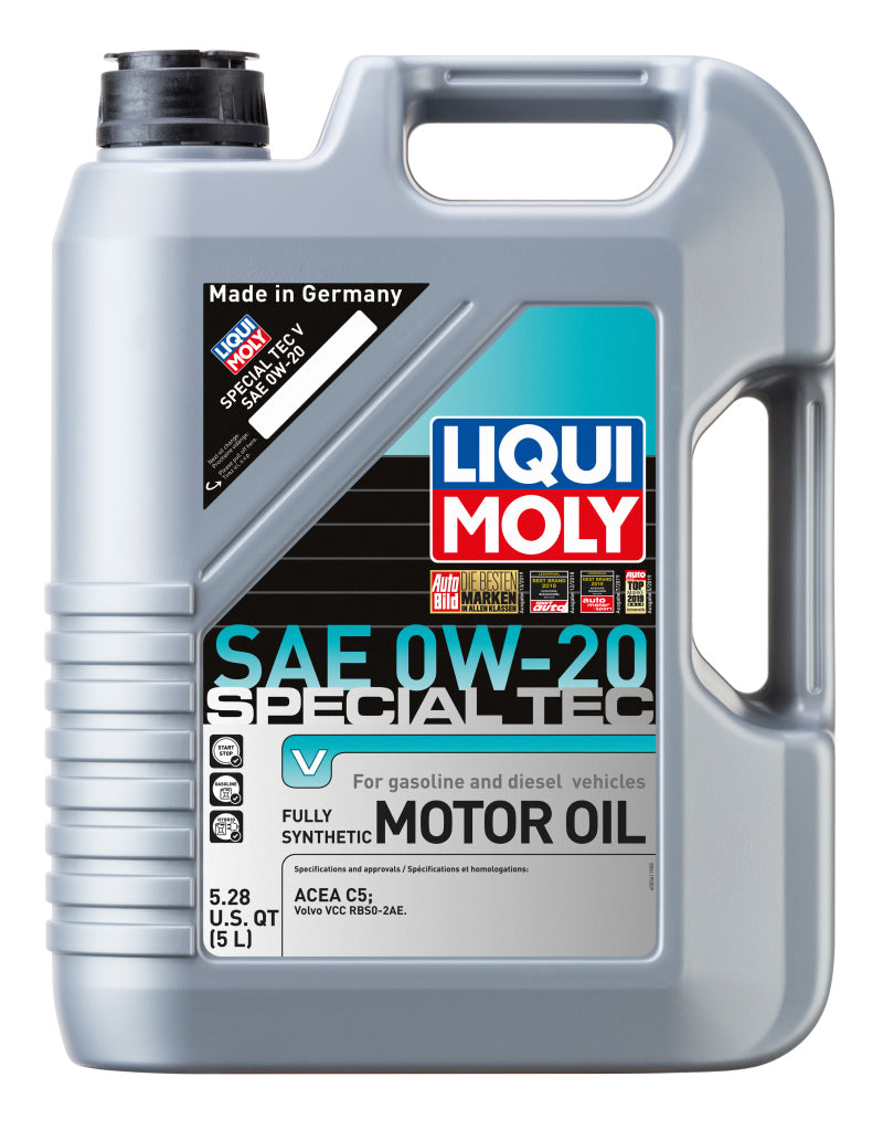LIQUI MOLY 5L Special Tec V Motor Oil SAE 0W20 – SpeedCircuit