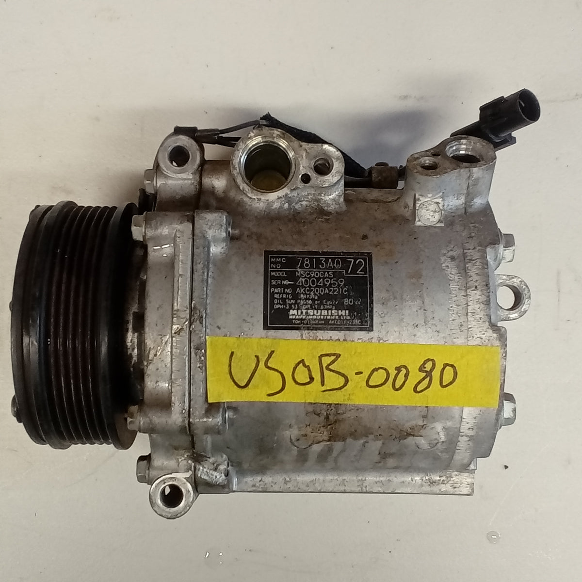 Used AC Compressor for Evo X - USOB-0080 – SpeedCircuit