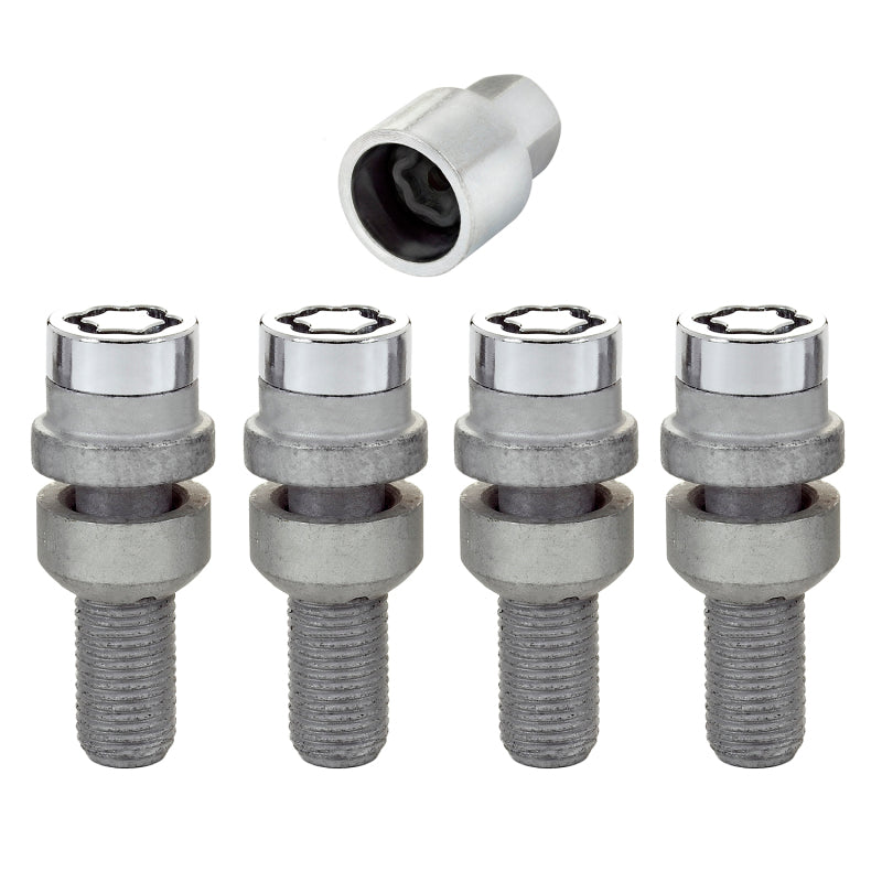 McGard Wheel Lock Bolt Set - 4pk. (Radius Seat) M14X1.5 / 17mm Hex
