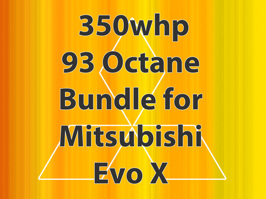 350whp 93 Octane Bundle for Mitsubishi Evo X – SpeedCircuit